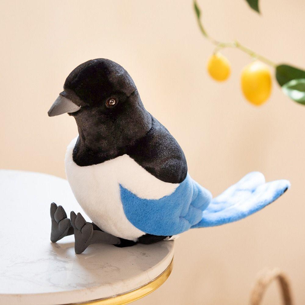 Lifelike Eyes Simulated Pigeon Plush Toy High Quality Stuffed Animals Birthday Gift
