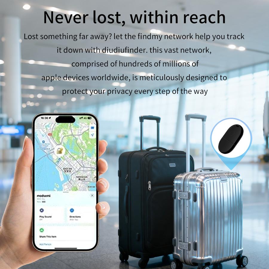 IOS Умная метка GPS-трекер Bluetooth Глобальный локатор Устройство отслеживания Искатель ключей Для iPhone Приложение Find My Кошелек Багаж Транспортные средства Домашнее животное