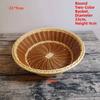 Hardness Rattan Wicker Woven Serving Baskets Household 10 Styles Bread Fruit Vegetables Basket Handwoven Hot Pot Platter
