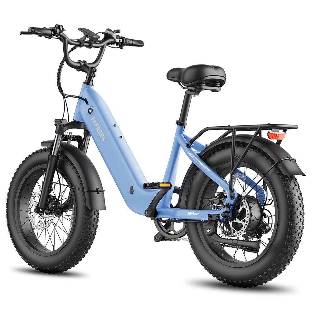 Electric Bicycle Fafrees F20 Rover 250W Motor Top Speed 25km/h 20"Fat Tire City Electric Bike 48V 20AH LCD Display 7 Speed Max Load 150Kg