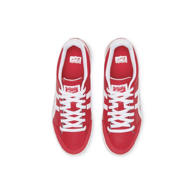 ONITSUKA TIGER Advanti Casual Comfortable Low-Top Skate Shoes Unisex Sneakers White Red 1183A506-600
