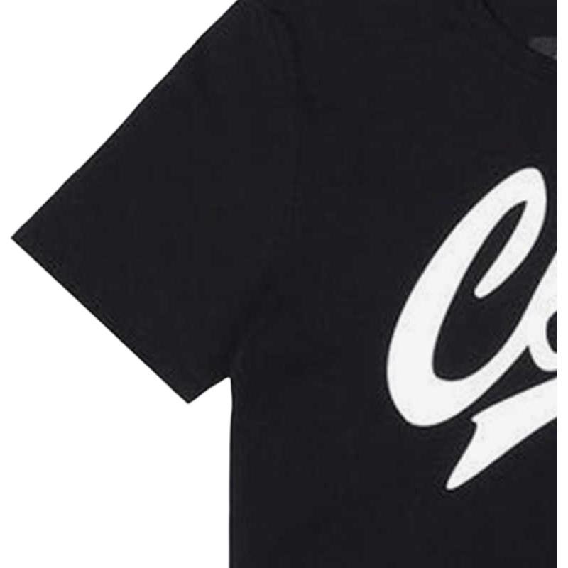 Air Jordan x CLOT Crossover Printing Round Neck Short Sleeve Asia Edition Black Men's AV6261-010