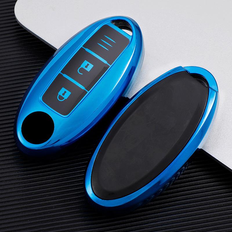 Новый мягкий чехол для ключей из ТПУ для Nissan Qashqai X-Trail T32 T31 Juke J10 J11 Kicks Tiida Pathfinder Note для Infiniti