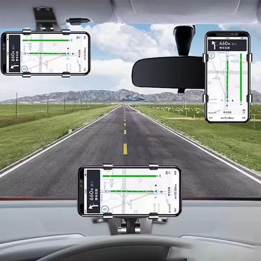 Универсальный держатель для телефона в автомобиль, 360° вращение, держатель телефона на приборную панель для вашего, автомобильный держатель для телефонов от 4 до 7"