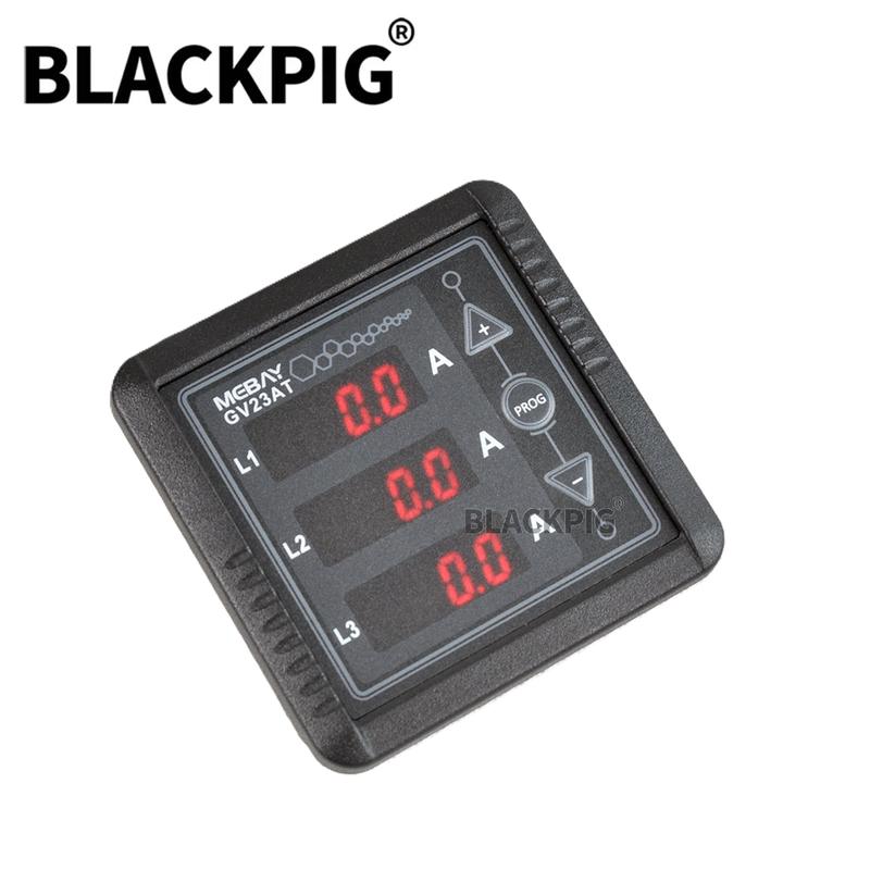 M GV23AT MK2 Generator Digital Meter Three Phase 3P AC Ammeter Amp Tester Current Display Meter For Generator Parts