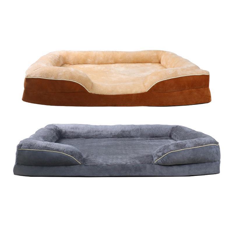 Всесезонный домик для домашних животных: Съемная и моющаяся лежанка для кошек и собак со специальным ковриком.