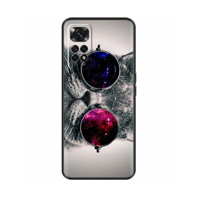 Для Xiaomi Redmi Note 11 чехол мультяшный силиконовый мягкий чехол для телефона Redmi Note 11s ТПУ бампер для Redmi Note 11 Pro задняя крышка