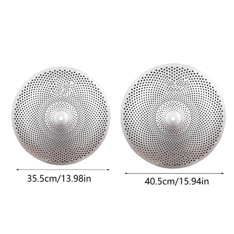 High Strengths Alloy Quiet Drum Cymbal Mutes For Quiet Practice Reduced Noise Durability Percussion Accessories