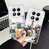 Зимняя деревня Рождественский чехол для Xiaomi Redmi Note 14 Pro Plus 10S A4 13C 9 10 Note 13 11 12S 14C 11S 12 Мягкий чехол для телефона
