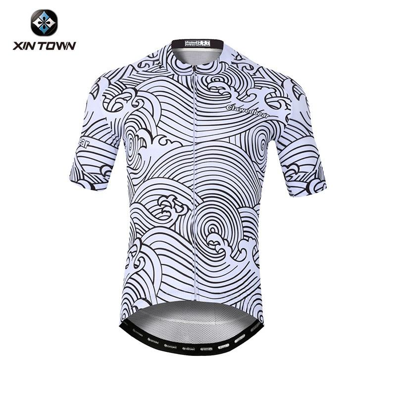Mens Cycling Jersey Shorts Set Quick-Dry Breathable Bike Apparel Road Mountain Riding