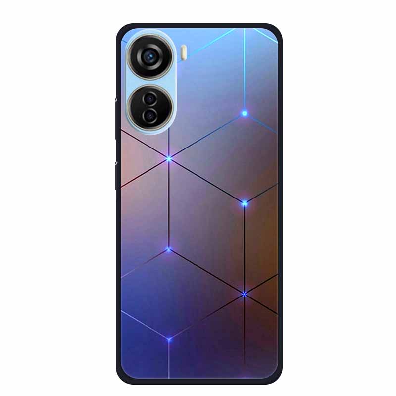 Для ZTE Axon 40 LITE Чехол Популярное Изображение Черный Силикон Мягкая Задняя Крышка Чехол Для ZTE Axon 40 Lite Чехол 40Lite Чехол для Телефона Coque