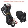 Car USB Charger PD Quick Charge Phone Charging Adapter Outlet Button For Mitsubishi Outlander 14-22 L200 Triton Red LED