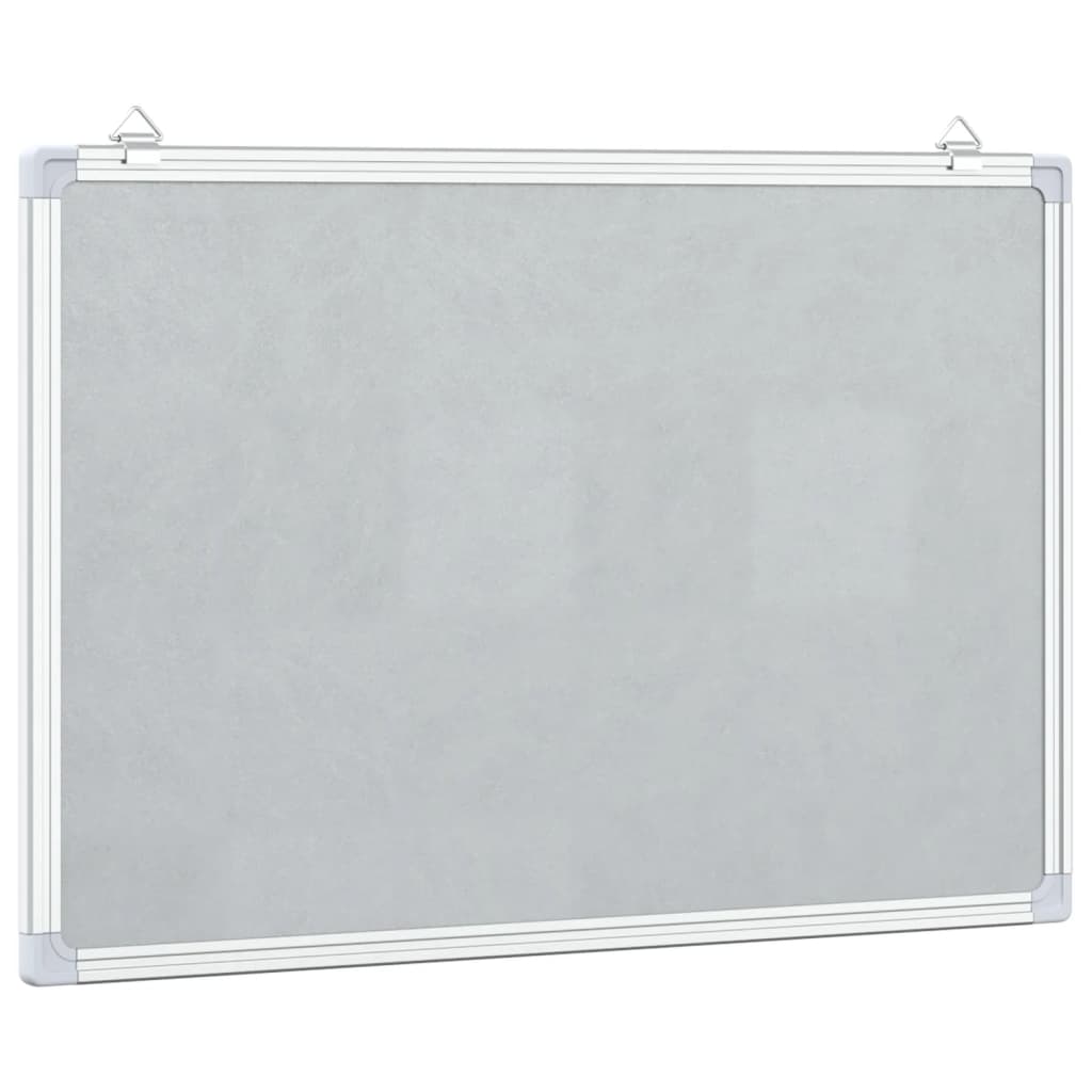 Magnetic Whiteboard 40 x 30 x 1.7 cm Aluminum