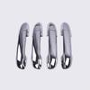 FUNDUOO For Kia Cerato Spectra 2004 2005 2006 2007 2008 2009 Chrome Car Door Handle Cover Trim Set Car Sticker Car
