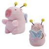 Capybara Plush Keychain Chabimaru Honeybee Form 13cm Pink