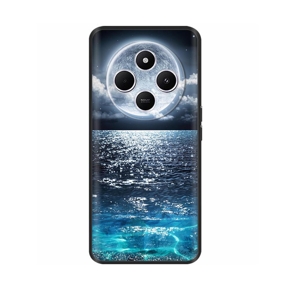 For Xiaomi Redmi A4 5G Case Xiaomi Redmi A4 5G Cover Luxury Shockproof Soft Black Silicone Phone Cover For Xiaomi Redmi A4 Funda