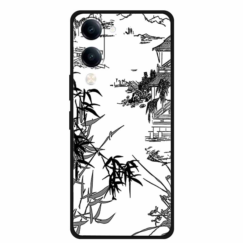 Cartoon Relief Cover For Vivo Y04 V2430 Y37C Y29S V2446 Funda 3D Red Flower Soft Silicone TPU Phone Case Y29T Y19sGT Bumper Capa