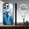 F-Fighter F35 F-22 Lightning Чехол для телефона для iPhone 17, 16, 15, 14, 13, 12, 11 Plus, Pro Магнитный для Magsafe Беспроводной зарядки