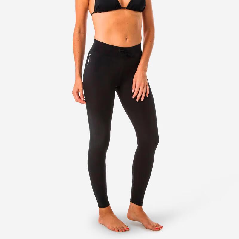 Женские длинные штаны Decathlon для водных видов спорта с защитой от УФ-излучения