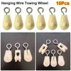 10Pcs Automatic Chicken Saterer Waterline Pulley Nylon Water Line Roller Poultry Breeding Supplies
