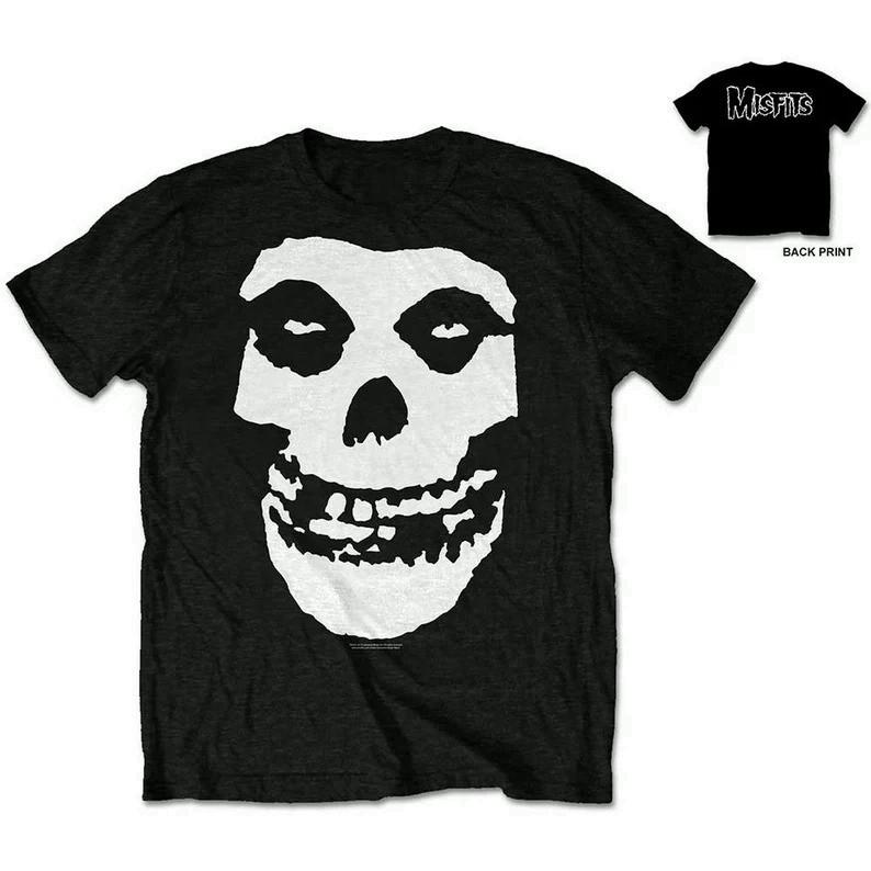 Классическая футболка Misfits с черепом Fiend
