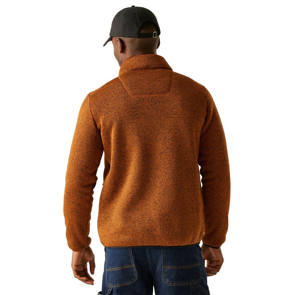 Regatta Mens Barlee Marl Full Zip Fleece Jacket