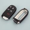 Черный брелок для ключей от автомобиля, чехол-держатель для Jeep Grand Cherokee Renegade Compass Dodge Journey Durango Charger Dart Chrysler 200