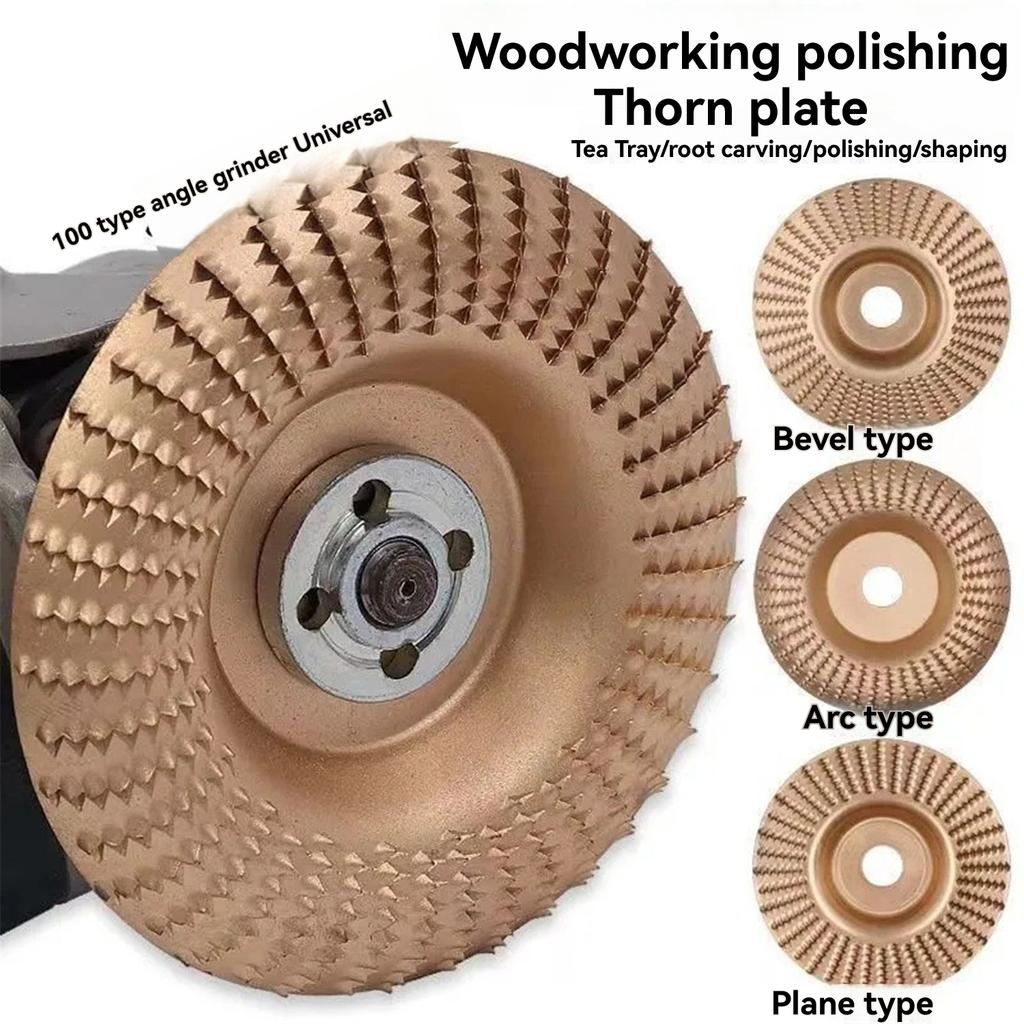 ngle grinder polishing disc suitable for 100 type polishing machine disc wood polishing disc wood polishing wheel grinding disc tool flat/inclin