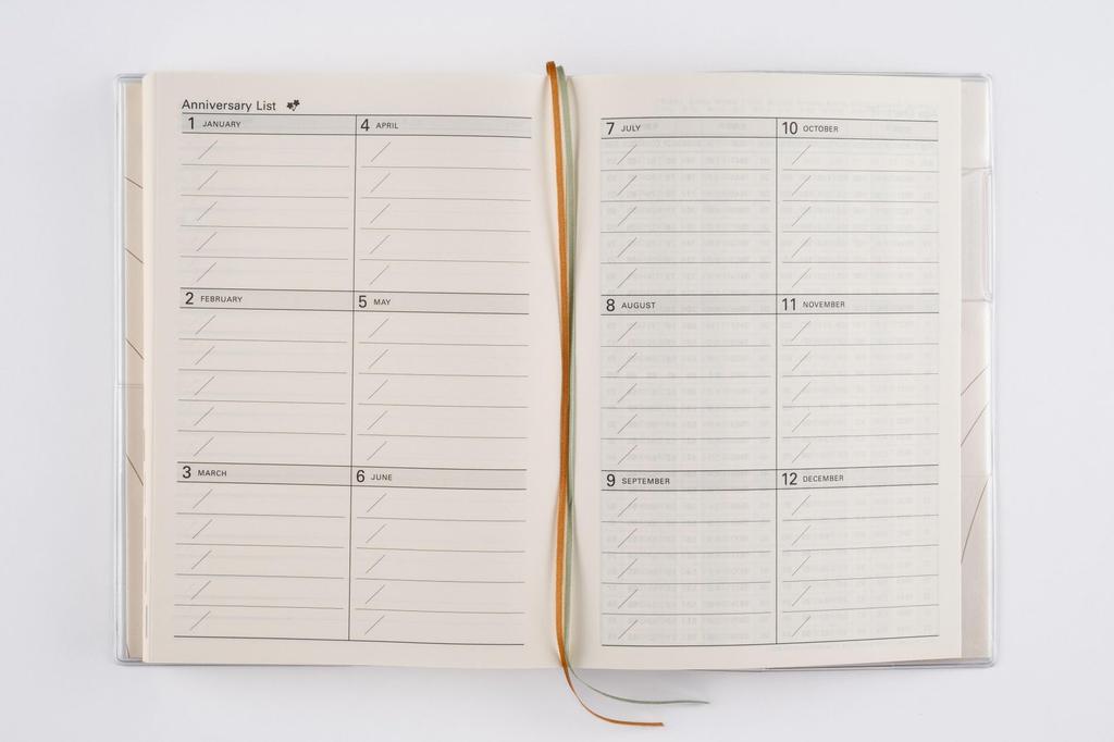 Планировщик Такахаси 2026 B6 5-летний дневник №. 19 (Начинается в январе 2026 года)