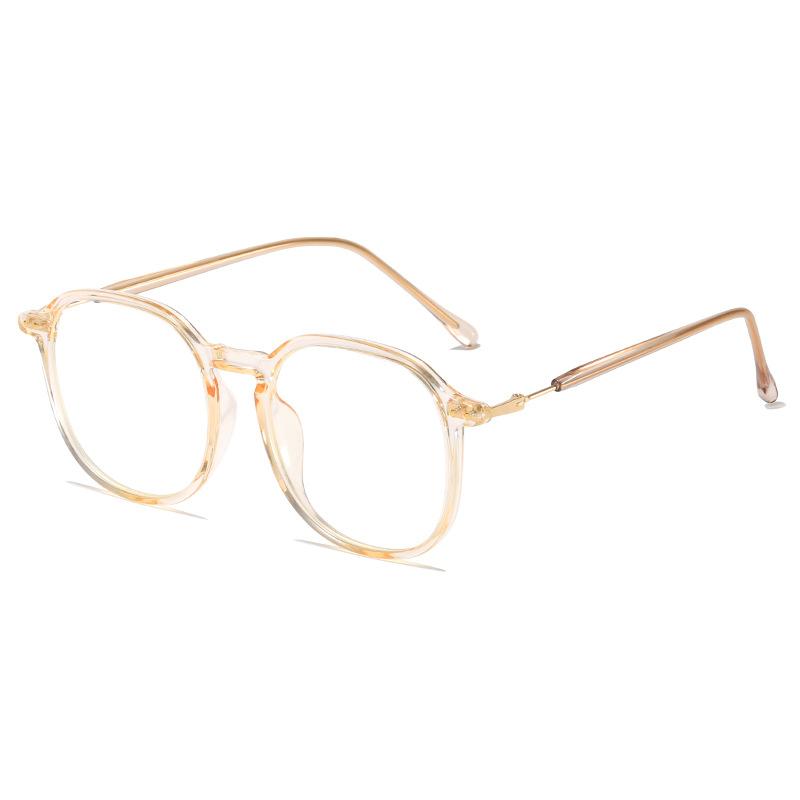 Артефакт с простым лицом белого оленя и оправой для голубых глаз, высококачественная оправа для очков, легкий макияж, студенческие женские плоские очки