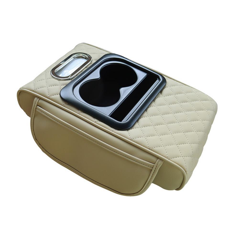 with Cup Holder Armrest Heightening Pad Elbow Support Car Console Console Pillow Auto Interior