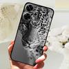 Чехол для Xiaomi Redmi 13 Модный Рисунок Матовое Покрытие Мягкий Силикон ТПУ Чехол для Телефона Для Xiaomi Poco M6 4G Ударопрочный Корпус Fundas