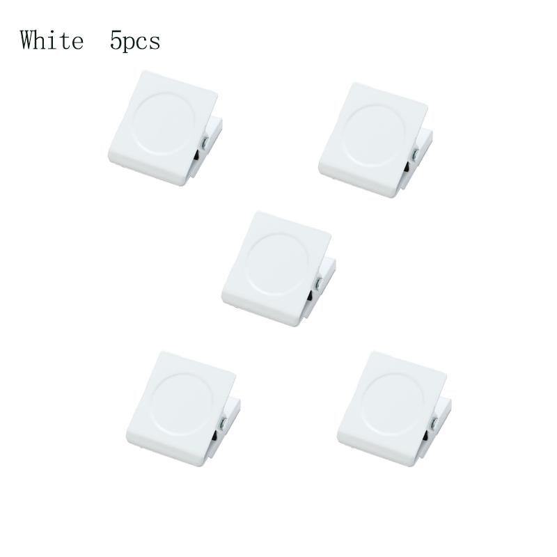 5pcs Fridge Magnets Magnetic Clips Fridge Magnets Metal Clips for Notes & Papers Suitable for Home, Office, and Personal Use