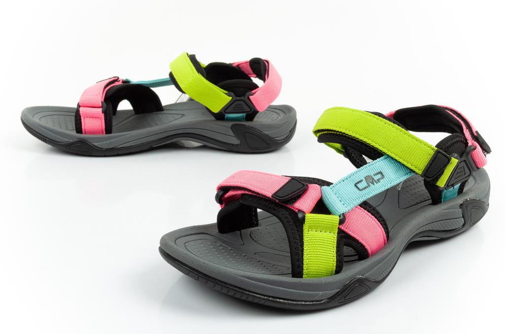 CMP Kids Hamal Hiking Sandal Lagon-Pink Fluo-Acido [38Q9954 21EV] year 31