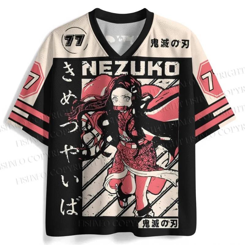 Anime Demon Slayer 3D Print T-shirt Children Nezuko Kamado Graphic Tees Streetwear Casual Harajuku Tops Summer Unisex Jersey Tee