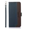 KHAZNEH For Motorola Moto G56 5G Case RFID Blocking Wallet PU Leather Phone Cover with Strap