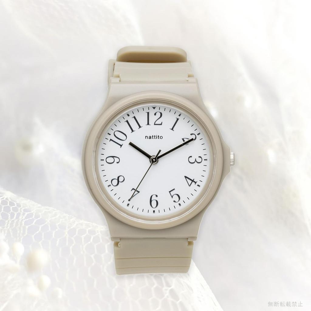 Watch Analog TPU Belt Silver Index Gray Perth [Fieldwork] Women's YM115-4