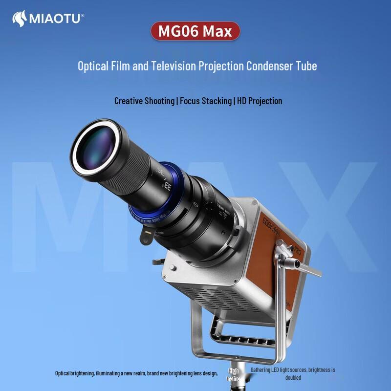 Miatu MG06 MAX Фокусирующий Снут Проекционный Объектив для Крепления Bowens