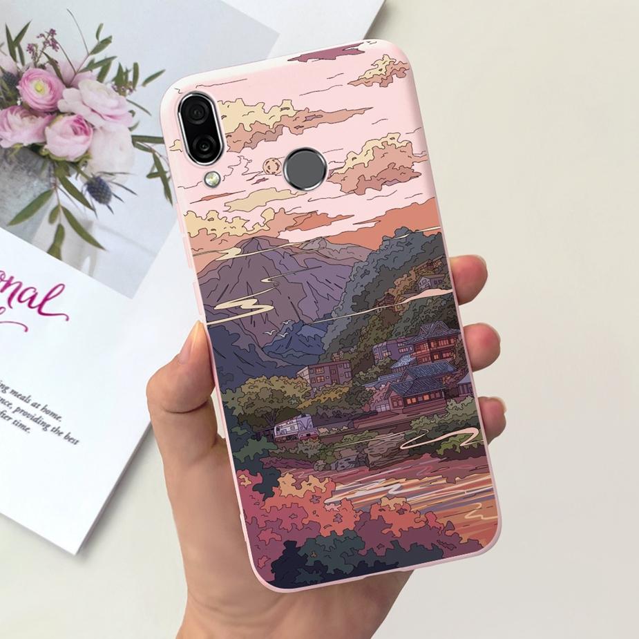 Для Huawei Honor Play Чехол COR-L29 COR-L09 Милый Модный Мультяшный Чехол 6.3'' Мягкий Силиконовый Чехол для Телефона Для Honor Play Fundas Coque