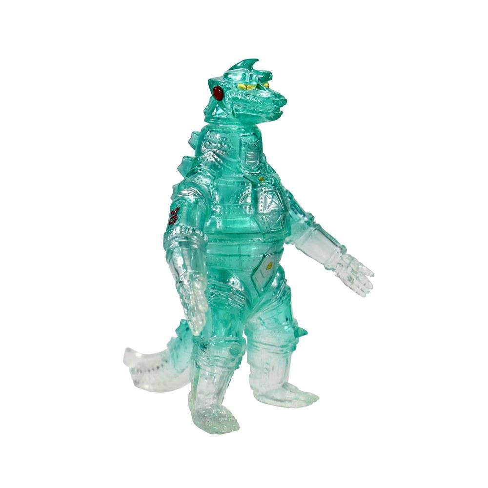 Ccp Middle Size Series Godzilla EX Mechagodzilla 1974 Clear Green PVC Figure 130mm Pre-painted Vinyl