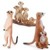 Realistic Pvc Mongoose Animal Model Toy For Kids Learning Decorations Gifts