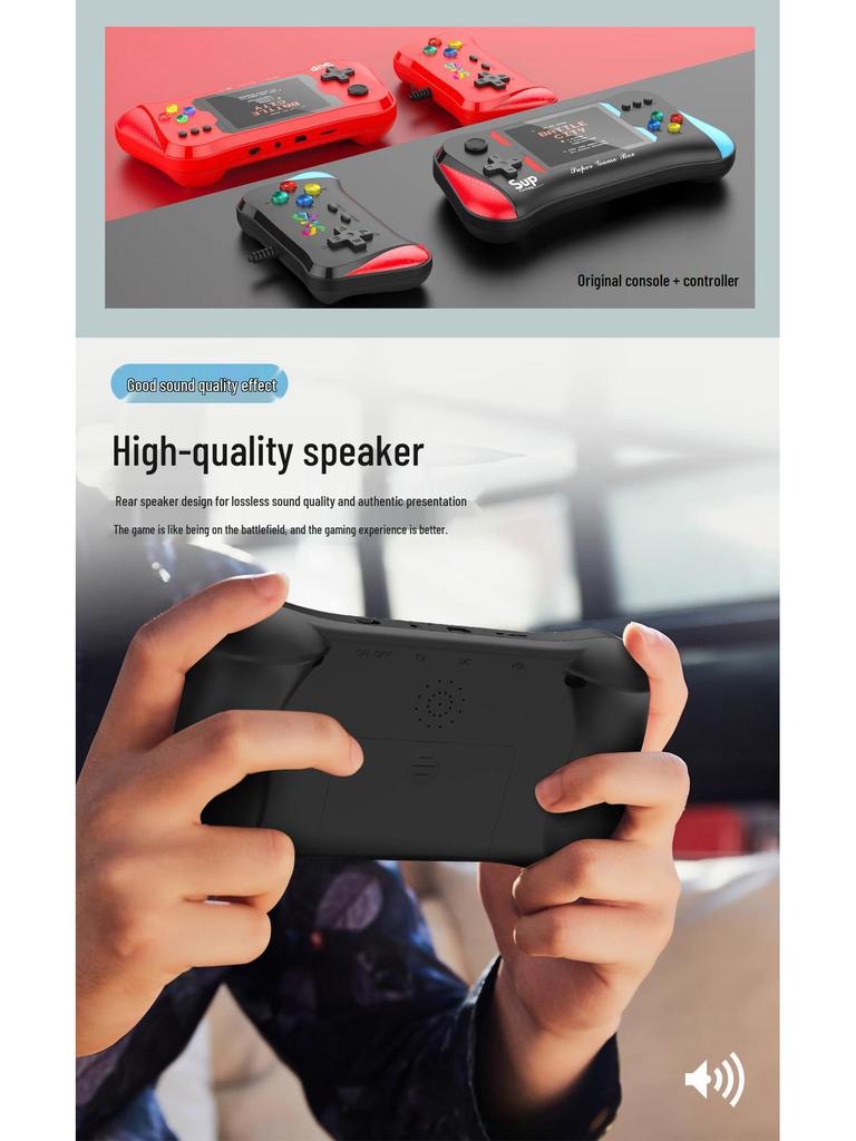 X7M Портативная ретро игровая консоль - Ностальгическая классическая мини-игрушка для детей