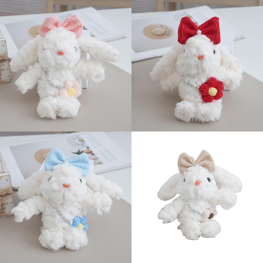 Plushie Rabbit Cute Keychain With Soft Long Fur For Bag Accessories