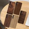 N-Натуральное дерево Чехол для телефона для Samsung Galaxy A73, A72, A71, A70, A53, A52, A51, Другие Мягкая черная крышка