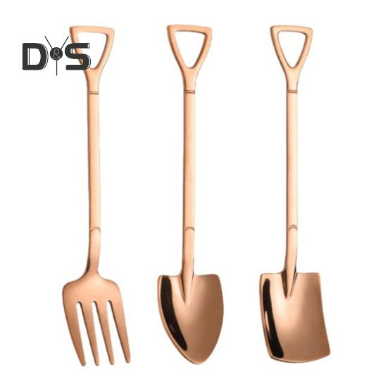 Ложка-лопатка из нержавеющей стали, ложка для мороженого, мини-десертные ложки, креативные формы, кофейная чайная ложка, подарок для кухни, ресторана, вечеринки