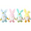 Easter Hanging Gnomes Plush Bunny Dwarf Hanging Ornaments for Easter Party Spring Home Decorations Kids Easter Gift