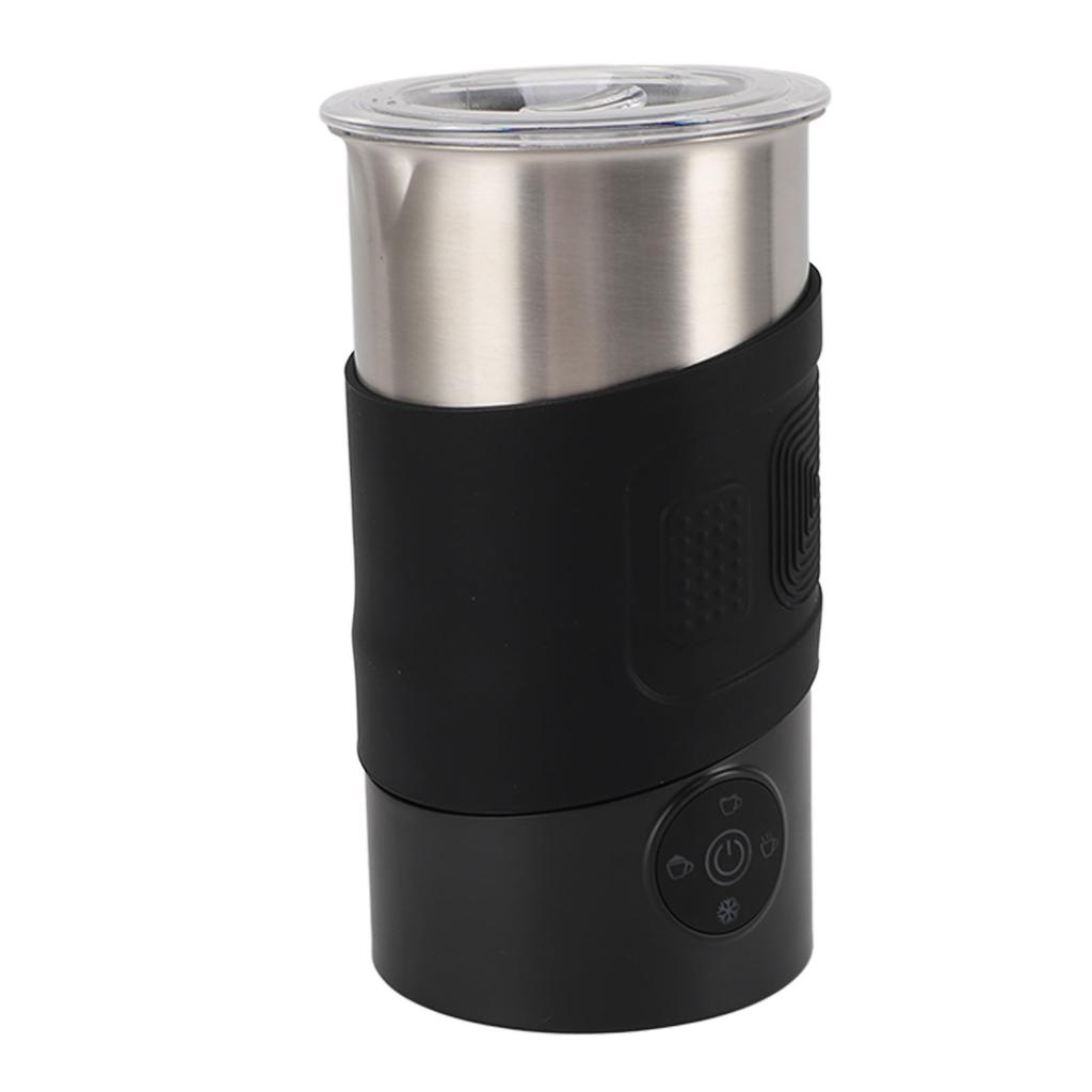 Automatic Milk Frother Electric Warm Cold Milk Foamer Multifunctional Foam Maker for Household