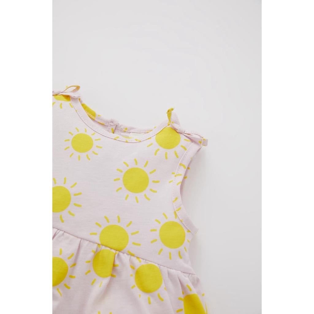 Короткий муслиновый комбинезон без рукавов для новорожденных Baby Baby