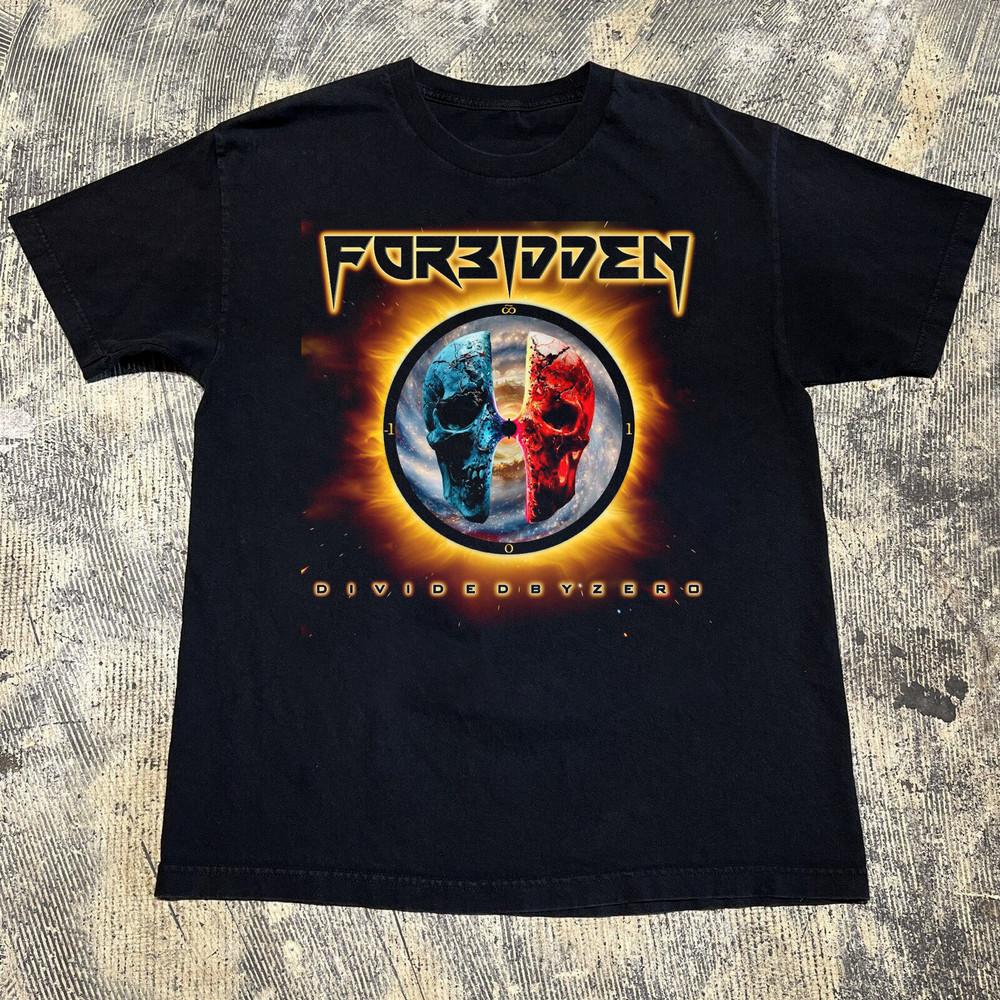 Forbidden Divided by Zero Skulls T-shirt