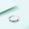 Fashion Original Rings 925 Silver Color Stars Moon Sun Drop Shaped Zircon Rings for Woman Fine Wedding Engagement Jewelry Gifts